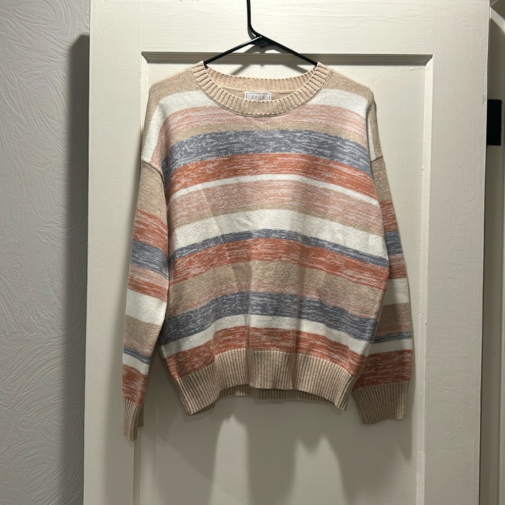 Sage The Label Striped Sweater